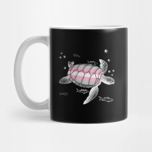 Demigirl Turtle Mug